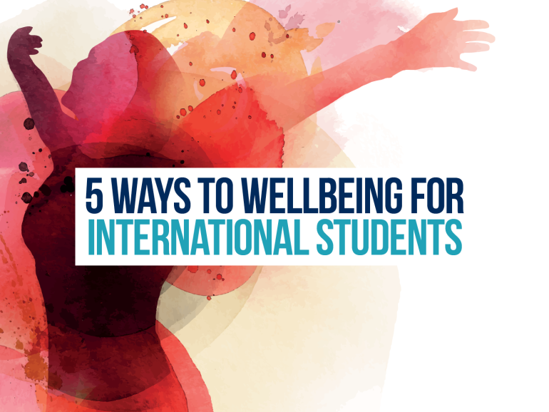 5 Ways to Wellbeing Workshop for International Students