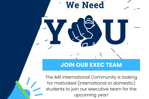 Join the IMS International Community Executive Team!